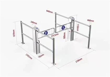 Supermercat elèctric només pot entrar i sortir de la porta
